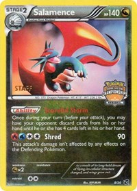 Salamence (8/20) (Regional Championship Promo Staff) [Black & White: Dragon Vault] | Exor Games Summserside