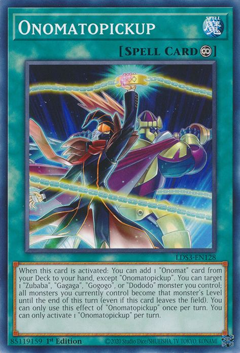 Onomatopickup [LDS3-EN128] Common | Exor Games Summserside