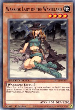 Warrior Lady of the Wasteland [SGX1-ENE05] Common | Exor Games Summserside