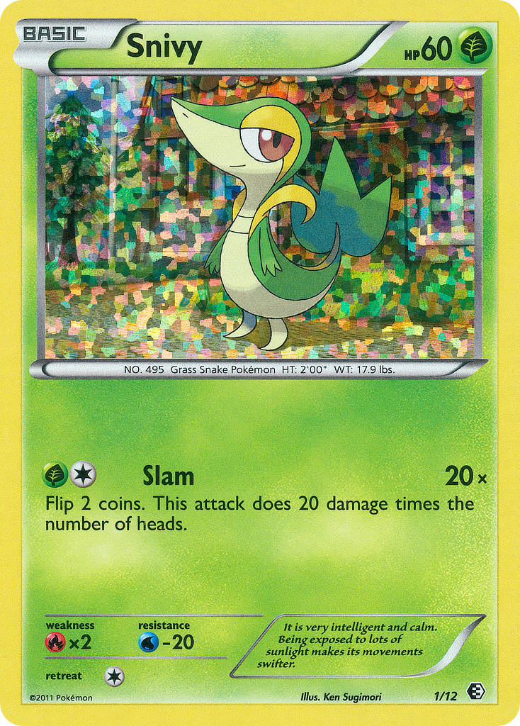 Snivy (1/12) [McDonald's Promos: 2011 Collection] | Exor Games Summserside