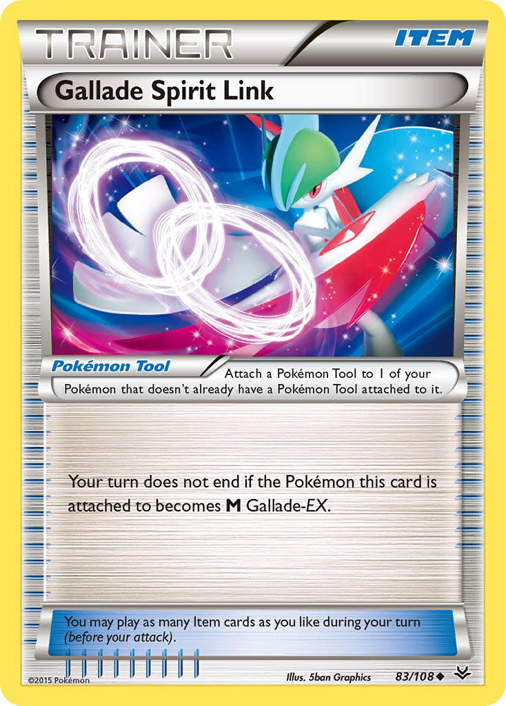 Gallade Spirit Link (83/108) [XY: Roaring Skies] | Exor Games Summserside