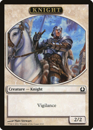 Knight Token [Return to Ravnica Tokens] | Exor Games Summserside