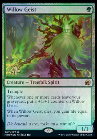 Willow Geist [Innistrad: Midnight Hunt Prerelease Promos] | Exor Games Summserside