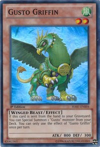 Gusto Griffin [HA07-EN004] Super Rare | Exor Games Summserside