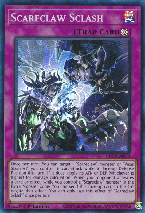 Scareclaw Sclash [DIFO-EN074] Super Rare | Exor Games Summserside