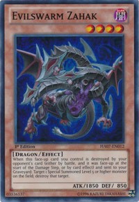 Evilswarm Zahak [HA07-EN012] Super Rare | Exor Games Summserside