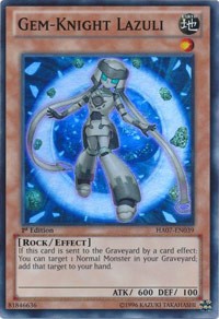 Gem-Knight Lazuli [HA07-EN039] Super Rare | Exor Games Summserside