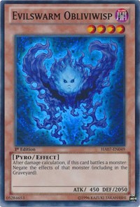 Evilswarm Obliviwisp [HA07-EN049] Super Rare | Exor Games Summserside