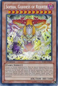 Sophia, Goddess of Rebirth [HA07-EN055] Secret Rare | Exor Games Summserside