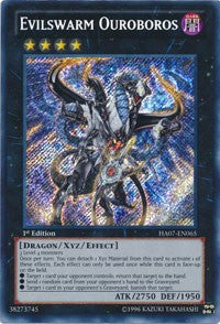 Evilswarm Ouroboros [HA07-EN065] Secret Rare | Exor Games Summserside