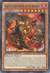 Blaster, Dragon Ruler of Infernos [LTGY-EN040] Rare | Exor Games Summserside