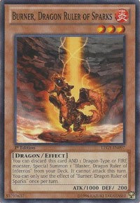 Burner, Dragon Ruler of Sparks [LTGY-EN097] Common | Exor Games Summserside