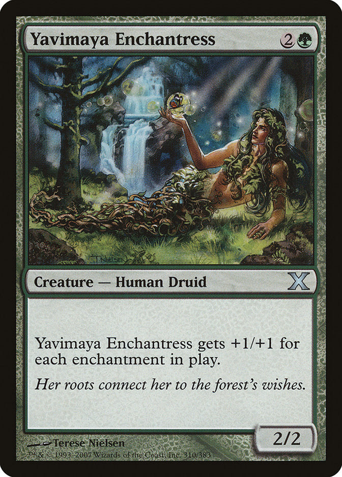 Yavimaya Enchantress [Tenth Edition] | Exor Games Summserside