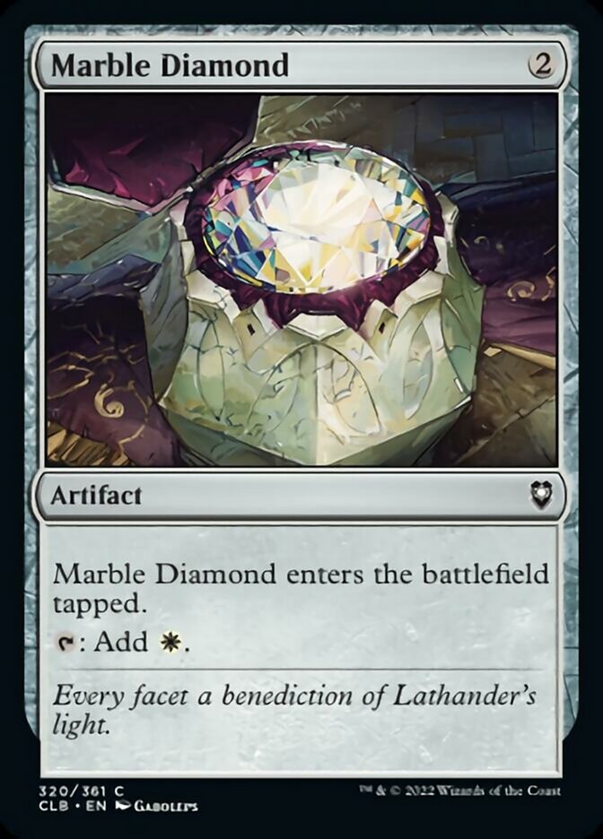 Marble Diamond [Commander Legends: Battle for Baldur's Gate] | Exor Games Summserside
