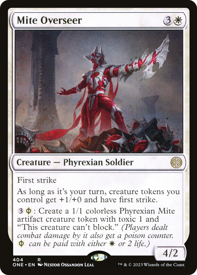 Mite Overseer [Phyrexia: All Will Be One] | Exor Games Summserside