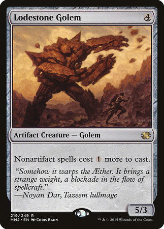 Lodestone Golem [Modern Masters 2015] | Exor Games Summserside