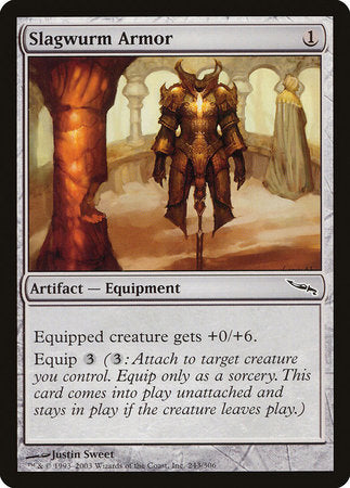 Slagwurm Armor [Mirrodin] | Exor Games Summserside