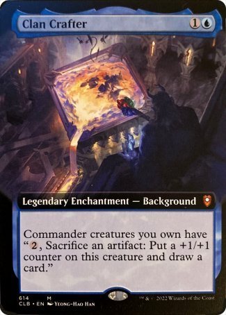 Clan Crafter (Extended Art) [Commander Legends: Battle for Baldur's Gate] | Exor Games Summserside