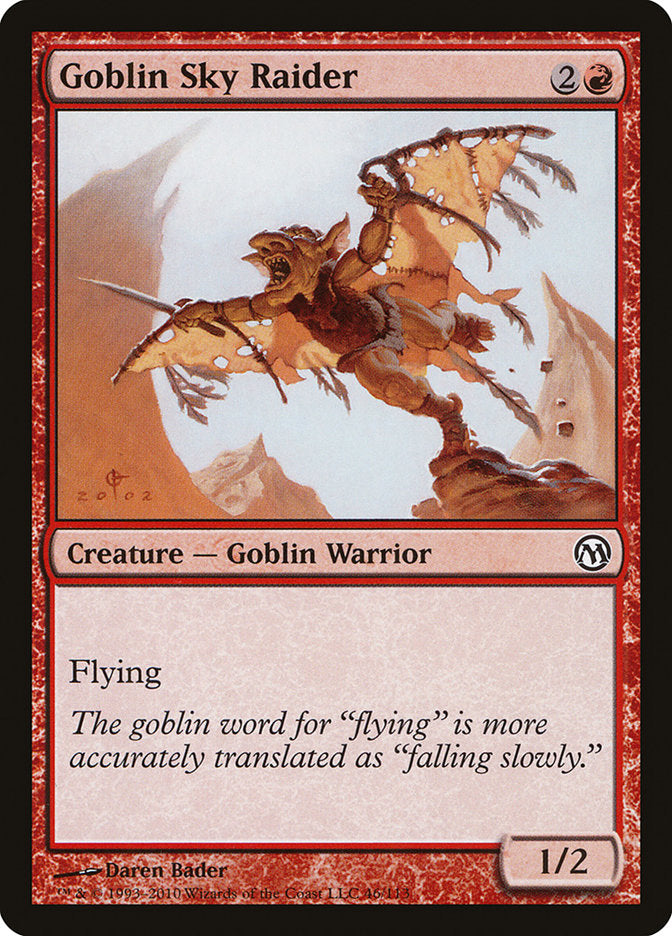 Goblin Sky Raider [Duels of the Planeswalkers] | Exor Games Summserside