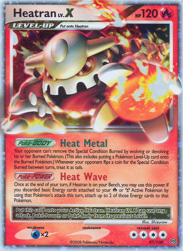 Heatran LV.X (97/100) [Diamond & Pearl: Stormfront] | Exor Games Summserside