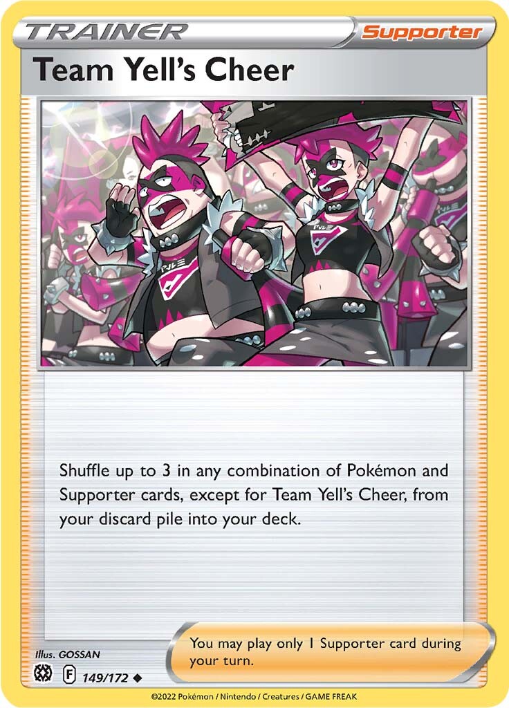 Team Yell's Cheer (149/172) [Sword & Shield: Brilliant Stars] | Exor Games Summserside