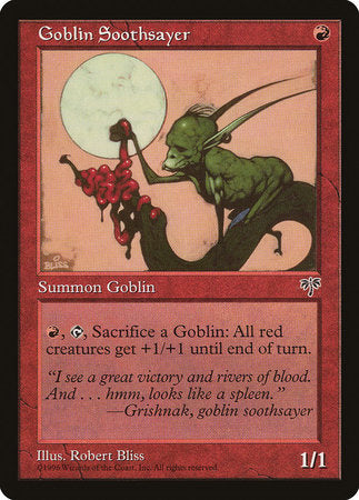 Goblin Soothsayer [Mirage] | Exor Games Summserside