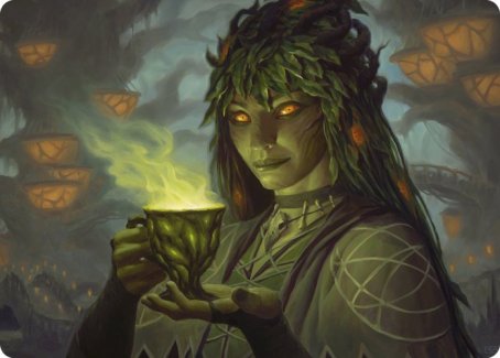 Dina, Soul Steeper Art Card [Strixhaven: School of Mages Art Series] | Exor Games Summserside