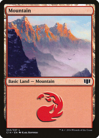 Mountain (332) [Commander 2014] | Exor Games Summserside