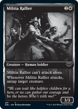 Militia Rallier [Innistrad: Double Feature] | Exor Games Summserside