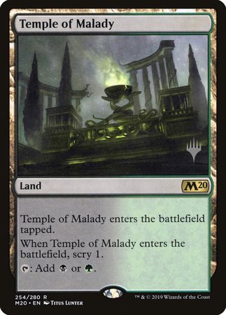 Temple of Malady [Core Set 2020 Promos] | Exor Games Summserside