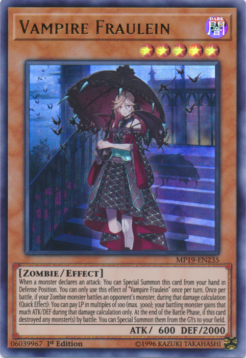 Vampire Fraulein [MP19-EN235] Ultra Rare | Exor Games Summserside