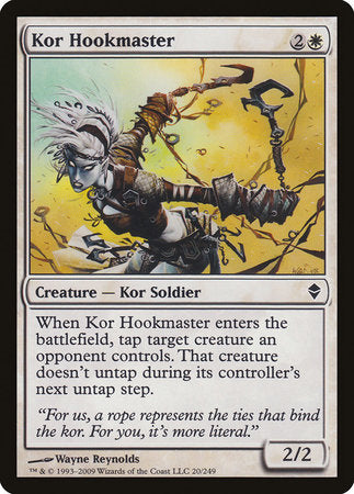 Kor Hookmaster [Zendikar] | Exor Games Summserside