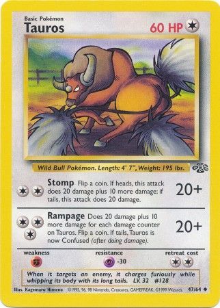 Tauros (47/64) [Jungle Unlimited] | Exor Games Summserside