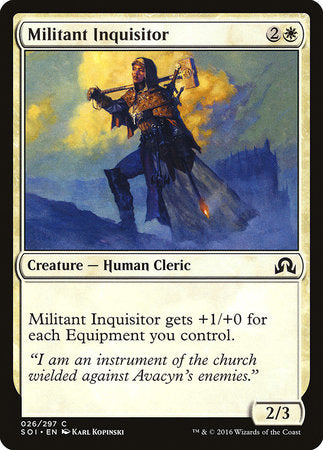 Militant Inquisitor [Shadows over Innistrad] | Exor Games Summserside
