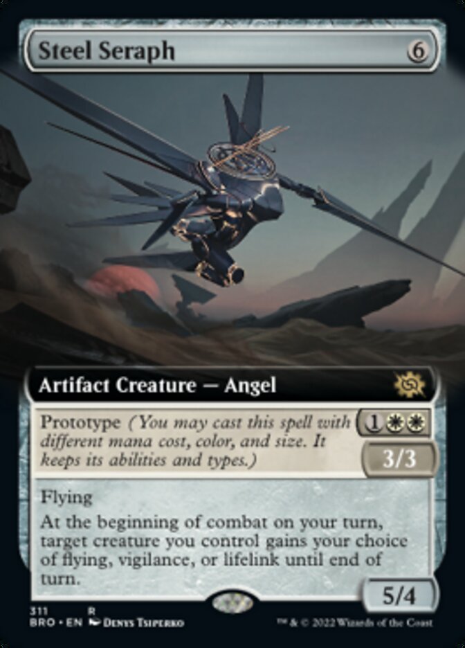 Steel Seraph (Extended Art) [The Brothers' War] | Exor Games Summserside