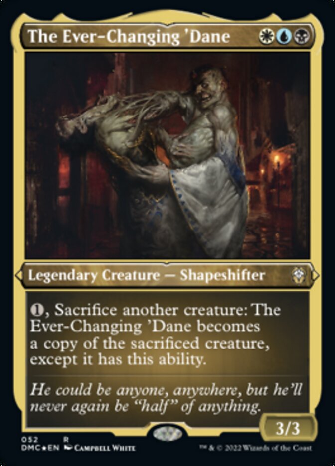 The Ever-Changing 'Dane (Foil Etched) [Dominaria United Commander] | Exor Games Summserside