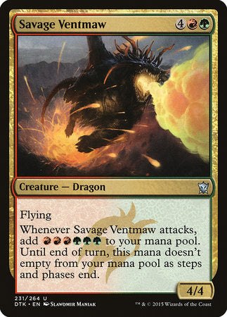 Savage Ventmaw [Dragons of Tarkir] | Exor Games Summserside