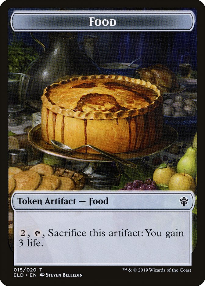 Food (015/020) [Throne of Eldraine Tokens] | Exor Games Summserside