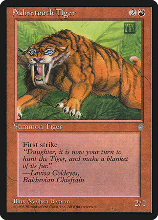 Sabretooth Tiger [Ice Age] | Exor Games Summserside