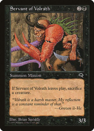 Servant of Volrath [Tempest] | Exor Games Summserside