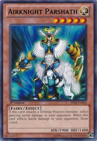 Airknight Parshath [BP02-EN016] Rare | Exor Games Summserside