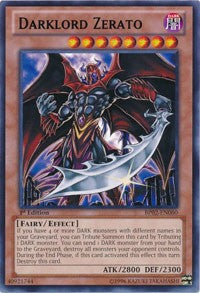 Darklord Zerato [BP02-EN060] Rare | Exor Games Summserside