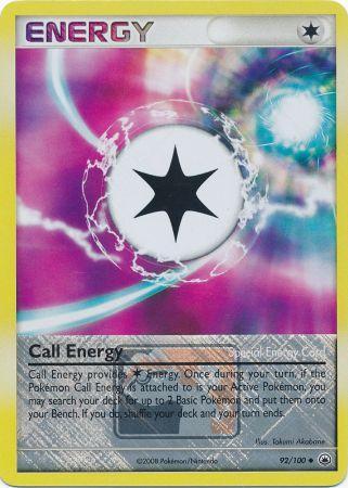 Call Energy (92/100) (League Promo) [Diamond & Pearl: Majestic Dawn] | Exor Games Summserside