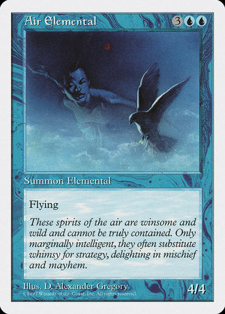 Air Elemental [Fifth Edition] | Exor Games Summserside