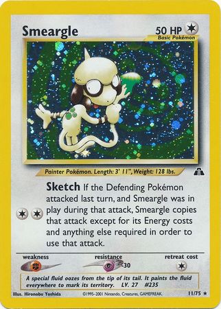 Smeargle (11/75) [Neo Discovery Unlimited] | Exor Games Summserside