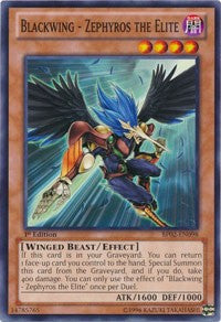 Blackwing - Zephyros the Elite [BP02-EN098] Common | Exor Games Summserside