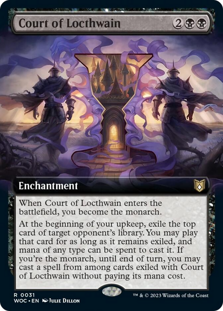 Court of Locthwain (Extended Art) [Wilds of Eldraine Commander] | Exor Games Summserside