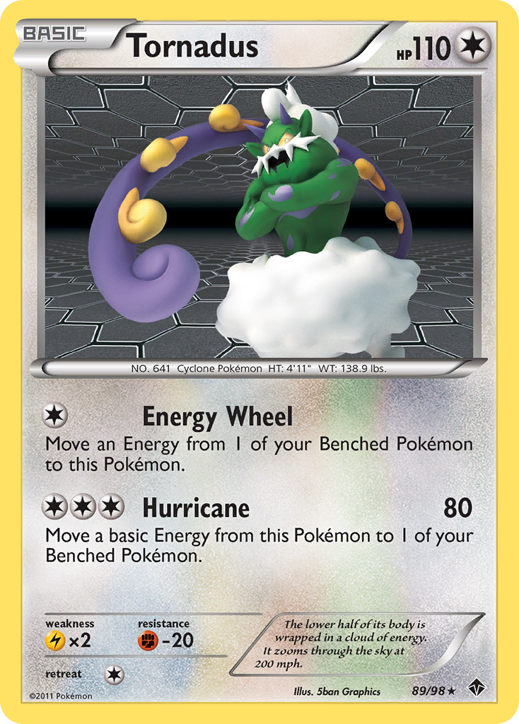 Tornadus (89/98) [Black & White: Emerging Powers] | Exor Games Summserside