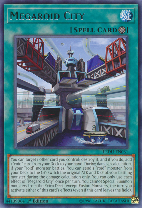 Megaroid City [LEDU-EN031] Rare | Exor Games Summserside