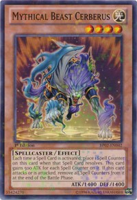 Mythical Beast Cerberus [BP02-EN042] Mosaic Rare | Exor Games Summserside